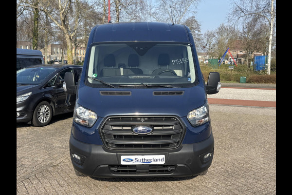 Ford Transit 350 2.0 TDCI L2H2 Trend | SCI | 130pk | Trekhaak | Achteruitrijcamera | Cruise control | Airco | Bluetooth | Voorruitverwarming | 3 zitplaatsen