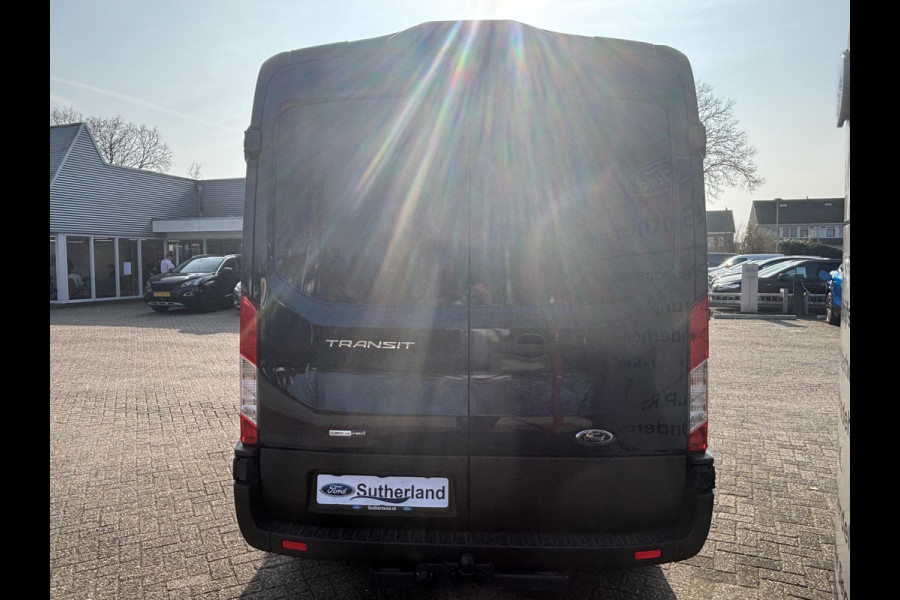 Ford Transit 350 2.0 TDCI L2H2 Trend | SCI | 130pk | Trekhaak | Achteruitrijcamera | Cruise control | Airco | Bluetooth | Voorruitverwarming | 3 zitplaatsen