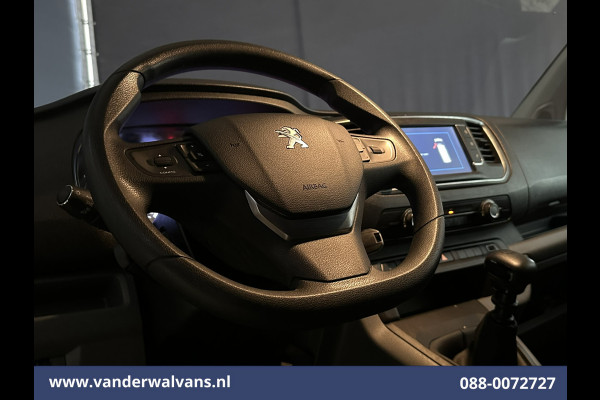Peugeot Expert 2.0 BlueHDI 123pk L3H1 Euro6 Airco | Camera | Navigatie | Apple Carplay | Cruisecontrol Android Auto, 2500kg Trekhaak, Parkeersensoren, Bijrijdersbank