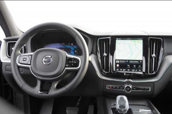 Volvo XC60 T6 350PK Plug-in hybrid AWD Ultra Black Edition / Navigatie / Adaptieve Cruise control / Head Up-Display / Panorama dak / Elektrische stoelen met geheugen / Stuurverwarming / Stoelverwarming v+a / 360 Camera /