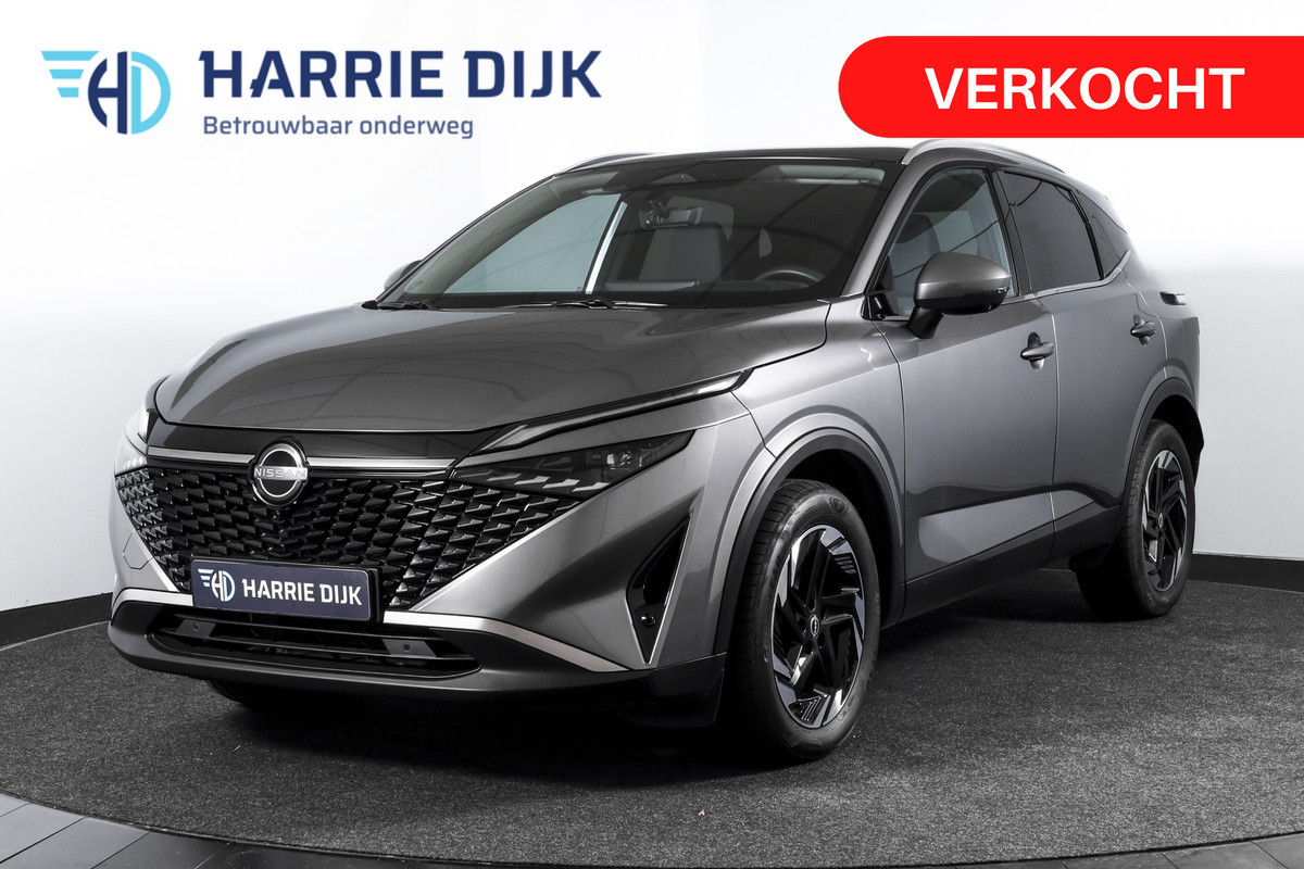 Nissan QASHQAI 1.3 MHEV Xtronic 158 PK N-Connecta - Automaat | Panodak | Cold Pack | Dig. Cockpit | Adapt. Cruise | 360 Camera | PDC | NAV + App Connect | LM 18" | ECC | 7628