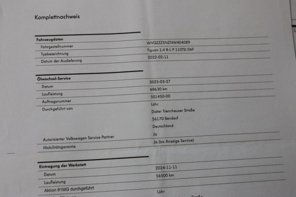 Volkswagen Tiguan 1.4 TSI eHybrid R-Line *Pano*Camera*Trekhaak*Black Style*