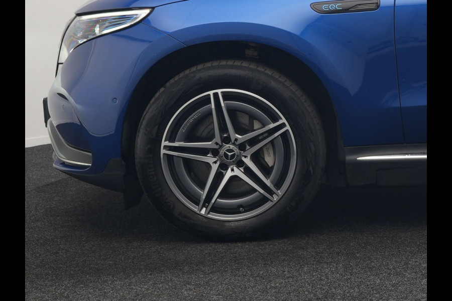 Mercedes-Benz EQC 400 4MATIC AMG Line 408pk INCL BTW | Trekhaak af Fabriek | Adaptive Cruise | 360 Camera | Multibeam LED | Standkachel | Sfeerverlichting | 19"L.M | Widescreen | Keyless | BLIS |
