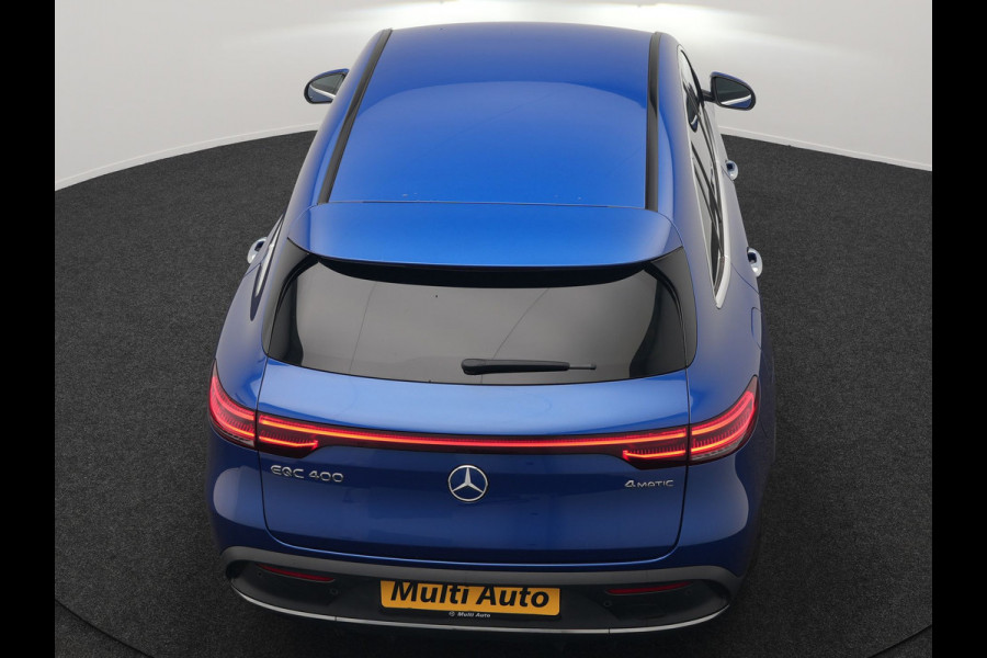 Mercedes-Benz EQC 400 4MATIC AMG Line 408pk INCL BTW | Trekhaak af Fabriek | Adaptive Cruise | 360 Camera | Multibeam LED | Standkachel | Sfeerverlichting | 19"L.M | Widescreen | Keyless | BLIS |