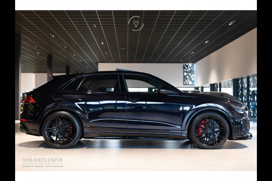 Audi Q8 4.0 TFSI RS Q8 Quattro 23'' Vossen|Ceramic|Carbon|Aeropakket|B&O 3D|RS Dynamic|4-wielsturing|ACC|HUD|Keyless|Trekhaak|Softclose