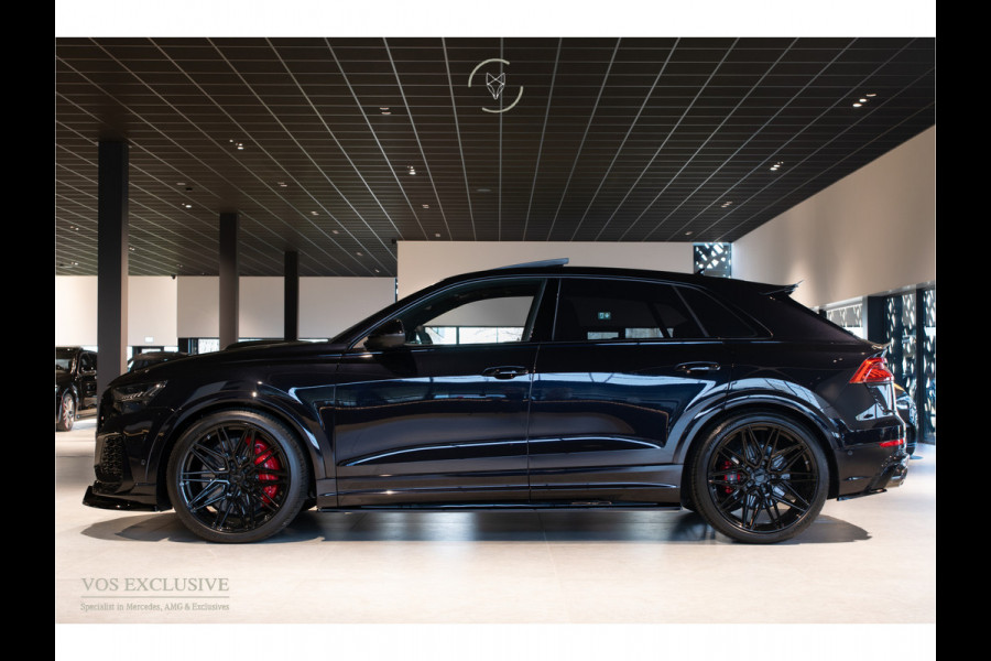 Audi Q8 4.0 TFSI RS Q8 Quattro 23'' Vossen|Ceramic|Carbon|Aeropakket|B&O 3D|RS Dynamic|4-wielsturing|ACC|HUD|Keyless|Trekhaak|Softclose