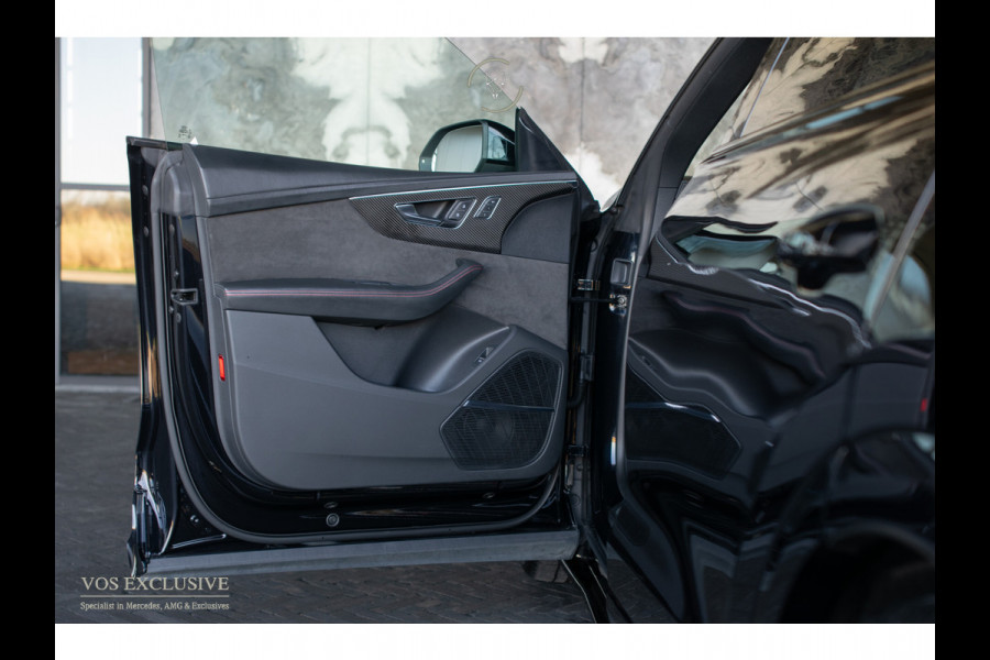 Audi Q8 4.0 TFSI RS Q8 Quattro 23'' Vossen|Ceramic|Carbon|Aeropakket|B&O 3D|RS Dynamic|4-wielsturing|ACC|HUD|Keyless|Trekhaak|Softclose