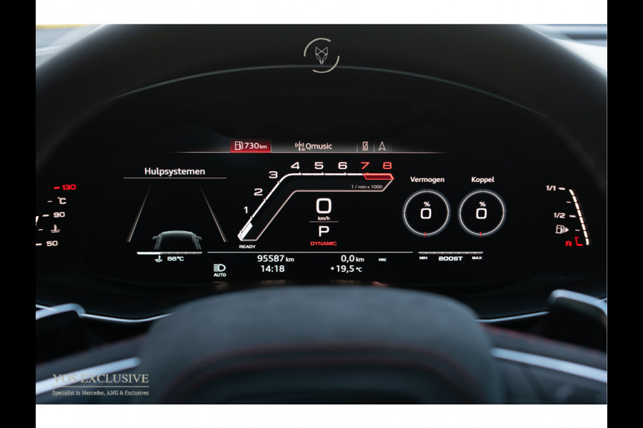 Audi Q8 4.0 TFSI RS Q8 Quattro 23'' Vossen|Ceramic|Carbon|Aeropakket|B&O 3D|RS Dynamic|4-wielsturing|ACC|HUD|Keyless|Trekhaak|Softclose