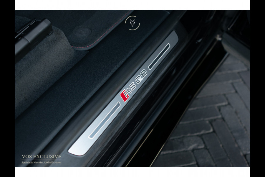 Audi Q8 4.0 TFSI RS Q8 Quattro 23'' Vossen|Ceramic|Carbon|Aeropakket|B&O 3D|RS Dynamic|4-wielsturing|ACC|HUD|Keyless|Trekhaak|Softclose