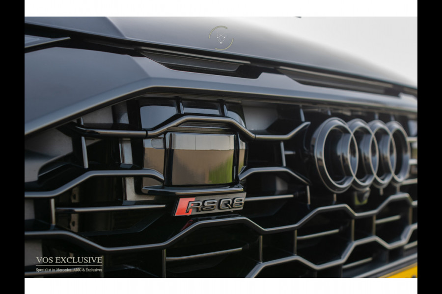 Audi Q8 4.0 TFSI RS Q8 Quattro 23'' Vossen|Ceramic|Carbon|Aeropakket|B&O 3D|RS Dynamic|4-wielsturing|ACC|HUD|Keyless|Trekhaak|Softclose