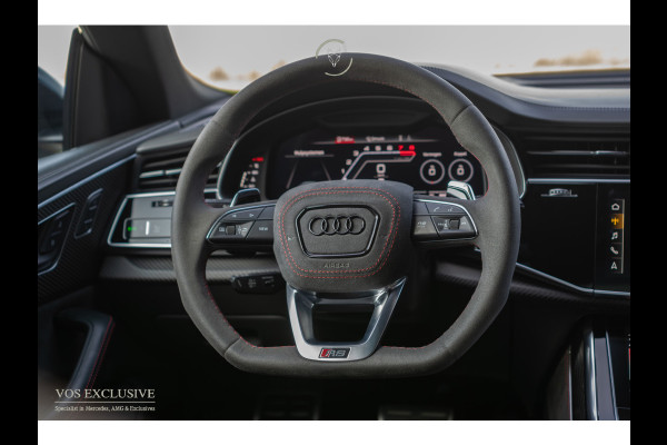 Audi Q8 4.0 TFSI RS Q8 Quattro 23'' Vossen|Ceramic|Carbon|Aeropakket|B&O 3D|RS Dynamic|4-wielsturing|ACC|HUD|Keyless|Trekhaak|Softclose