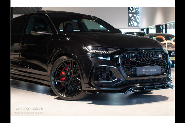 Audi Q8 4.0 TFSI RS Q8 Quattro 23'' Vossen|Ceramic|Carbon|Aeropakket|B&O 3D|RS Dynamic|4-wielsturing|ACC|HUD|Keyless|Trekhaak|Softclose