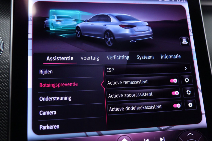 Mercedes-Benz C-Klasse 300 E AMG Line / PANO/HUD/CARPLAY/SFEERVERLICHTING/BOMVOL