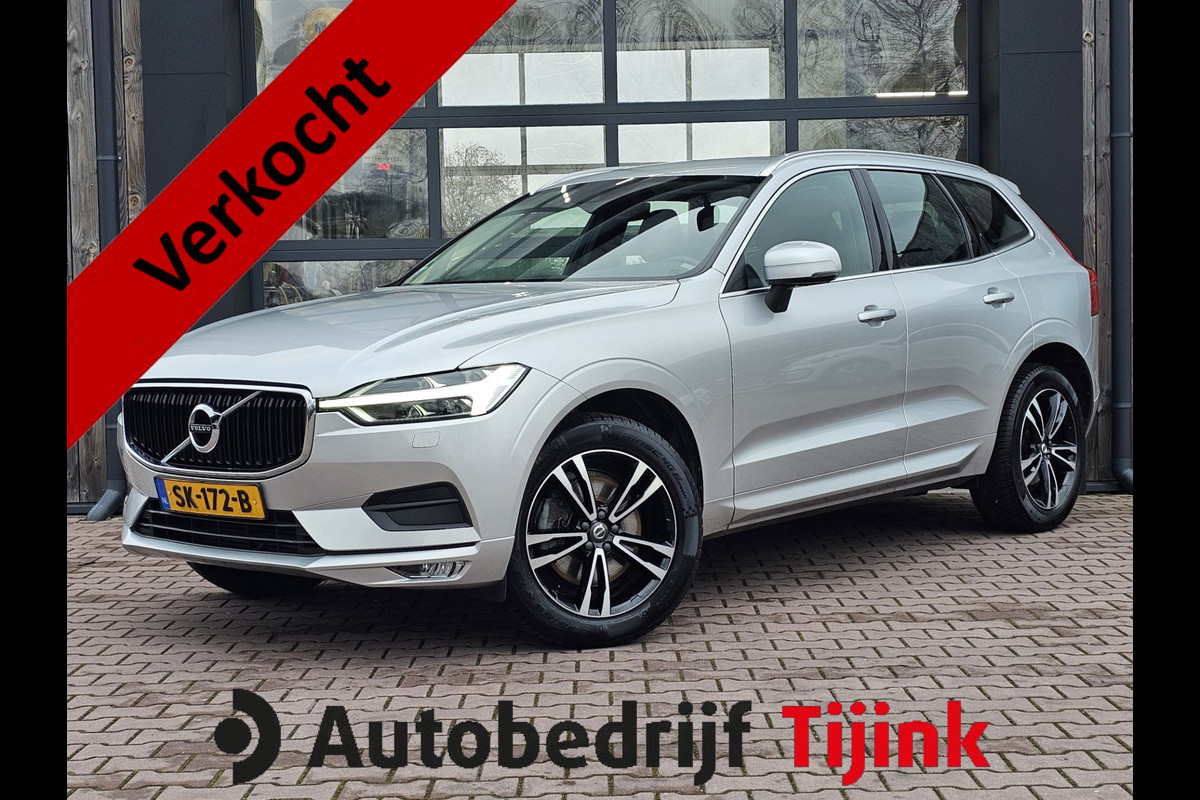 Volvo XC60 2.0 T5 Momentum | Automaat | LED | Trekhaak | Stoelverwarming | App-connect | All-seasons | Leder | Elek. bestuurderstoel + memory |