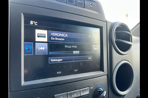 Peugeot Partner 120 1.6 BlueHDi 75 L1 Premium Pack | MARGE AUTO| Apple Carplay | Navi | Parkeersensoren | Cruise