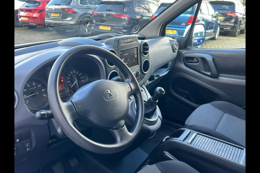 Peugeot Partner 120 1.6 BlueHDi 75 L1 Premium Pack | MARGE AUTO| Apple Carplay | Navi | Parkeersensoren | Cruise