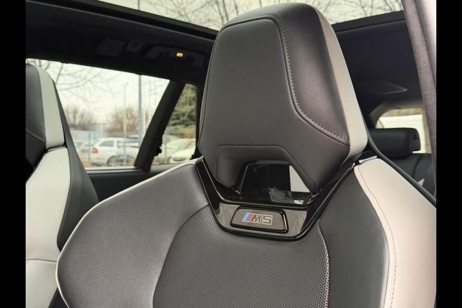 BMW 5 Serie Touring M5 ** FROZEN DEEP GREY, M-REMMEN, PANO, TREKH, MERINO LEDER, 20/21 INCH LMV ** 1e EIG - UNFALLFREI - Ex BMW AG ** ** INFORMEER OOK NAAR ONZE AANTREKKELIJKE FINANCIAL-LEASE TARIEVEN **
