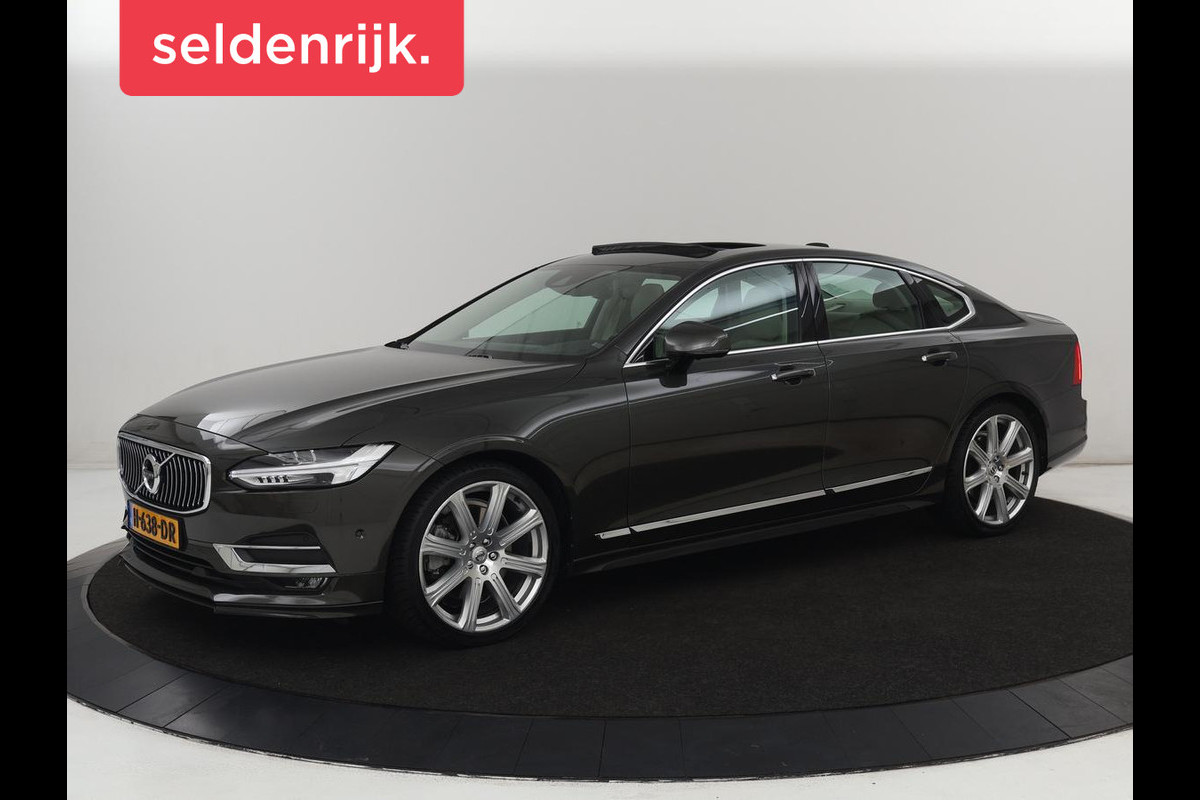 Volvo S90 2.0 T4 Business Luxury+ | Schuifdak | Stoelventilatie | Head-Up | Massage | Standkachel | 360 Camera | Leder | Head-Up | Adaptive cruise | Carplay | Park Assist | Achterbankverwarming | Navigatie