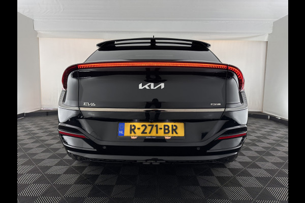 Kia Ev6 GT-Line 77.4 kWh [ 3-Fase-11kW ] (INCL-BTW) Aut. *HEATPUMP | PANO | HEAD-UP | LEATHER-ALCANTARA | ADAPTIVE-CRUISE | DIGI-COCKPIT | MERIDIAN-AUDIO | MEMORYPACK | FULL-LED | KEYLESS | TOPVIEW | DAB | BLINDSPOT | NAVI-FULLMAP |
