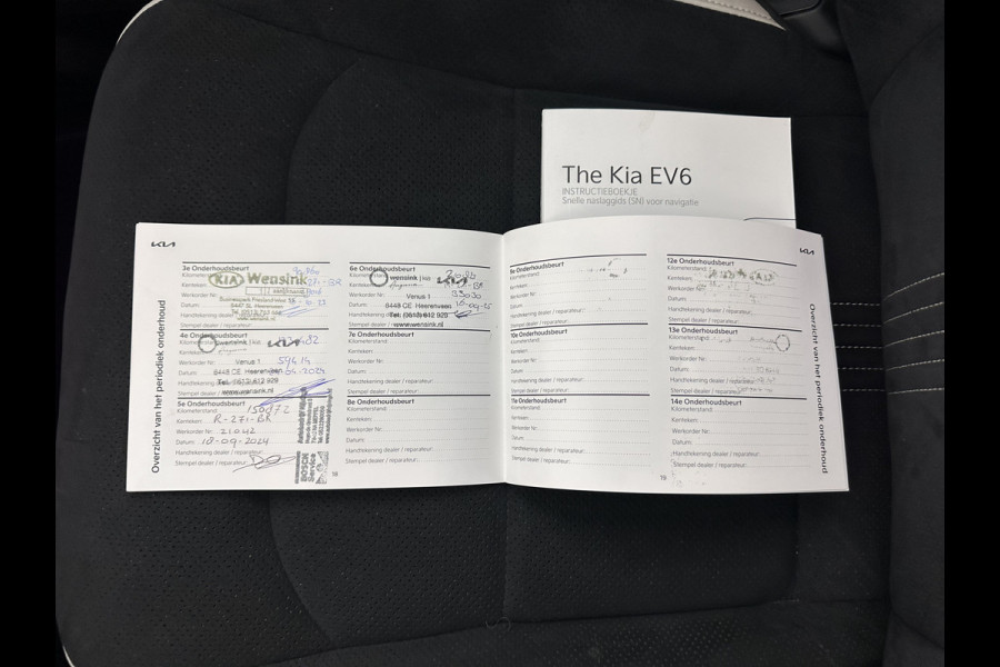 Kia Ev6 GT-Line 77.4 kWh [ 3-Fase-11kW ] (INCL-BTW) Aut. *HEATPUMP | PANO | HEAD-UP | LEATHER-ALCANTARA | ADAPTIVE-CRUISE | DIGI-COCKPIT | MERIDIAN-AUDIO | MEMORYPACK | FULL-LED | KEYLESS | TOPVIEW | DAB | BLINDSPOT | NAVI-FULLMAP |