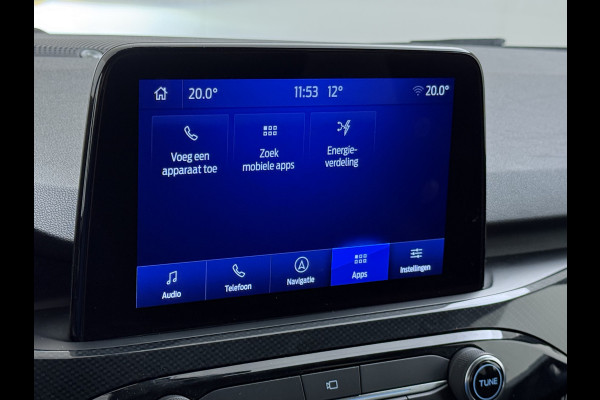 Ford Kuga 2.5 Hybrid PHEV ST-Line X Trekhaak Leer/Alcantara Head-Up Display Adaptive-Cruise Camera Navi Ecc Stoel+Achterbankverwarming App Privacy Glas Winterpakket Elek.Achterklep Led Virtual Cockpit Dodehoek-assistent 1.500KG Trekgewicht 1e Eigenaar Dealeronderhouden € 46.000 nieuw