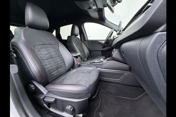 Ford Kuga 2.5 Hybrid PHEV ST-Line X Trekhaak Leer/Alcantara Head-Up Display Adaptive-Cruise Camera Navi Ecc Stoel+Achterbankverwarming App Privacy Glas Winterpakket Elek.Achterklep Led Virtual Cockpit Dodehoek-assistent 1.500KG Trekgewicht 1e Eigenaar Dealeronderhouden € 46.000 nieuw