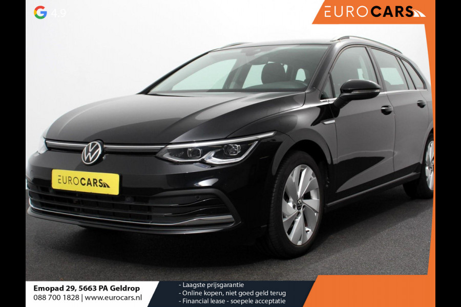 Volkswagen Golf Variant 1.5 eTSI 150pk DSG Style DEMO ! Navigatie Apple Carplay/Android Auto Parkeersensoren Adaptive Cruise Control Blind Spot Assist Stoel-en stuurverwarming Ledverlichting Getinte ramen Climate Control