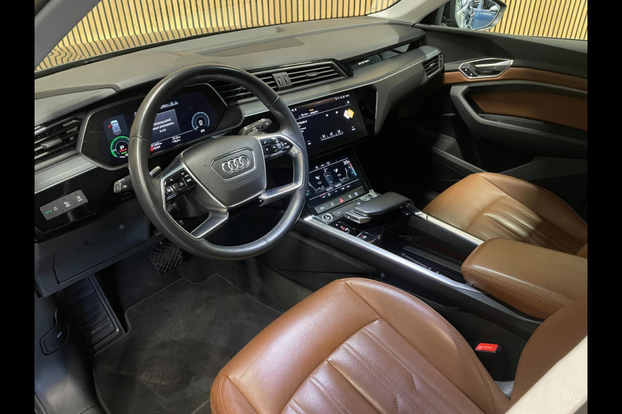 Audi e-tron 50 Quattro Edition 71 kWh|100%SOH|313PK|LEDER|VIRTUAL|NAVI|ELEK. KLEP|CLIMATE+CRUISE CONTROL|ORG.NL|1e EIG.|INCL. BTW|