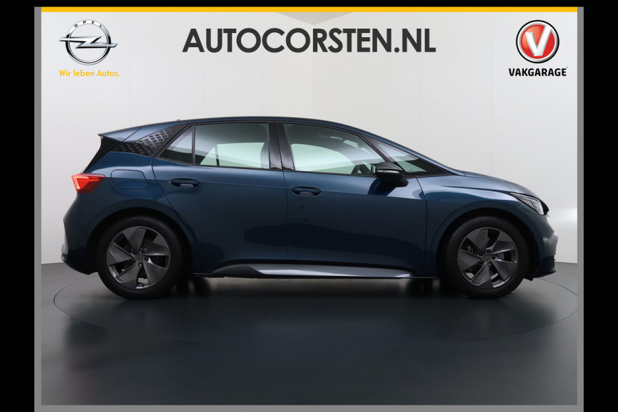 CUPRA Born 62 kWh 204PK 3-Fase Adaptive-Cruise Camera Apple Carplay Android Navi PDC-a+v Ecc Business One Lmv Stoel+Stuurverwarming Led Isofix DAB Bluetooth Rijstrooksensor Regensensor SOH 91% 1e Eigenaar Origineel Nederlandse Auto Dealeronderhouden