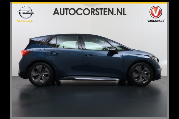 CUPRA Born 62 kWh 204PK 3-Fase Adaptive-Cruise Camera Apple Carplay Android Navi PDC-a+v Ecc Business One Lmv Stoel+Stuurverwarming Led Isofix DAB Bluetooth Rijstrooksensor Regensensor SOH 91% 1e Eigenaar Origineel Nederlandse Auto Dealeronderhouden