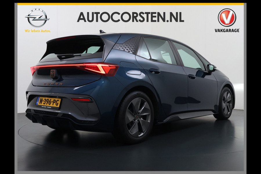 CUPRA Born 62 kWh 204PK 3-Fase Adaptive-Cruise Camera Apple Carplay Android Navi PDC-a+v Ecc Business One Lmv Stoel+Stuurverwarming Led Isofix DAB Bluetooth Rijstrooksensor Regensensor SOH 91% 1e Eigenaar Origineel Nederlandse Auto Dealeronderhouden