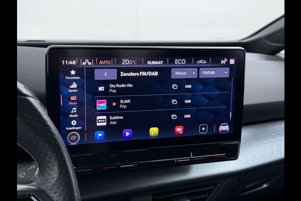 CUPRA Born 62 kWh 204PK 3-Fase Adaptive-Cruise Camera Apple Carplay Android Navi PDC-a+v Ecc Business One Lmv Stoel+Stuurverwarming Led Isofix DAB Bluetooth Rijstrooksensor Regensensor SOH 91% 1e Eigenaar Origineel Nederlandse Auto Dealeronderhouden