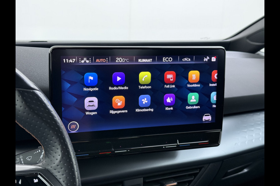 CUPRA Born 62 kWh 204PK 3-Fase Adaptive-Cruise Camera Apple Carplay Android Navi PDC-a+v Ecc Business One Lmv Stoel+Stuurverwarming Led Isofix DAB Bluetooth Rijstrooksensor Regensensor SOH 91% 1e Eigenaar Origineel Nederlandse Auto Dealeronderhouden