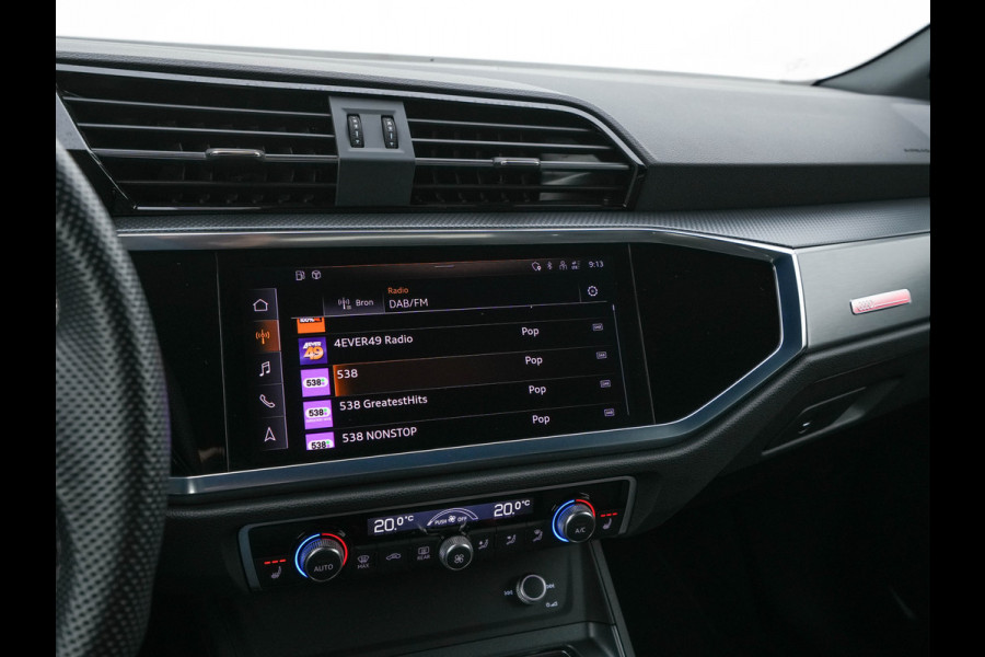 Audi Q3 Sportback 35 TFSI S-Line Edition (INCL-BTW) Aut. *LEATHER | FULL-LED | ADAPTIVE-CRUISE | DIGI-COCKPIT | NAVI-FULLMAP | CAMERA | DAB | AMBIENTLIGHT | PRIVACYGLASS | SHIFTPADDLES | ECC | PDC | 20''ALU*