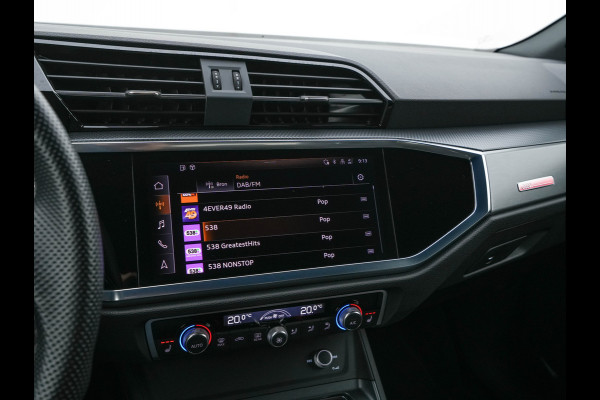 Audi Q3 Sportback 35 TFSI S-Line Edition (INCL-BTW) Aut. *LEATHER | FULL-LED | ADAPTIVE-CRUISE | DIGI-COCKPIT | NAVI-FULLMAP | CAMERA | DAB | AMBIENTLIGHT | PRIVACYGLASS | SHIFTPADDLES | ECC | PDC | 20''ALU*