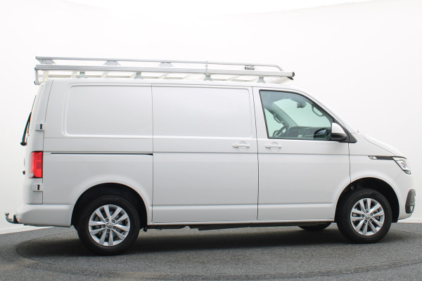 Volkswagen Transporter 2.0 TDI DSG L1H1 Leer, Airco, Apple Carplay, Camera, Cruise, Imperiaal, PDC, Trekhaak, 16''