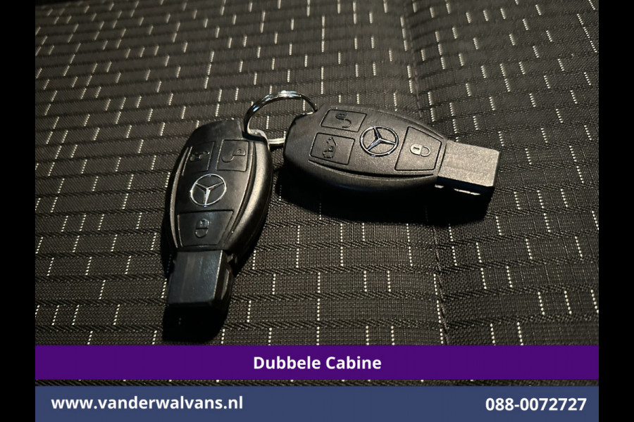 Mercedes-Benz Vito 116 CDI 164pk Automaat L3H1 Dubbele Cabine inrichting Euro6 Airco | 5-Zits | Camera | Apple Carplay 2500kg trekhaak, Cruisecontrol, Android Auto, Parkeersensoren
