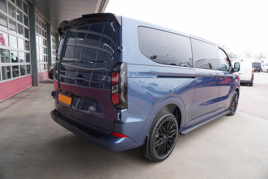 Ford Transit Custom 320L 2.0 TDCI 170PK L2H1 Limited Automaat Nr. V018 | Airco | adap.Cruise | Navi | Camera | Blis |20 inch Lm Velgen Raptor grill /Site steps met verlichting