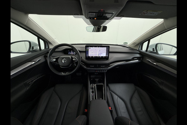 Škoda ENYAQ iV 80 SOH 93% Warmtepomp Pano-Dak Leer+Elektr+Memory+Verwarmd Adap.Cruise Lmv 21" Camera Matrix-Led Apple Carplay Android Auto Pdc Privacy GlasDAB Stuur+Achterbankverwarming Draadloze telefoonlader Keyless Dodehoek detectie Dealeronderhouden Origineel Nederlandse Auto Nieuwprijs €59.055,-