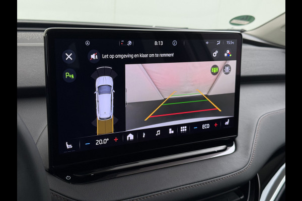 Škoda ENYAQ iV 80 SOH 93% Warmtepomp Pano-Dak Leer+Elektr+Memory+Verwarmd Adap.Cruise Lmv 21" Camera Matrix-Led Apple Carplay Android Auto Pdc Privacy GlasDAB Stuur+Achterbankverwarming Draadloze telefoonlader Keyless Dodehoek detectie Dealeronderhouden Origineel Nederlandse Auto Nieuwprijs €59.055,-