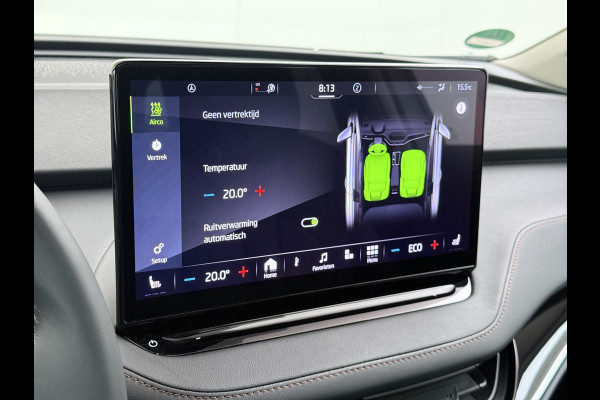 Škoda ENYAQ iV 80 SOH 93% Warmtepomp Pano-Dak Leer+Elektr+Memory+Verwarmd Adap.Cruise Lmv 21" Camera Matrix-Led Apple Carplay Android Auto Pdc Privacy GlasDAB Stuur+Achterbankverwarming Draadloze telefoonlader Keyless Dodehoek detectie Dealeronderhouden Origineel Nederlandse Auto Nieuwprijs €59.055,-