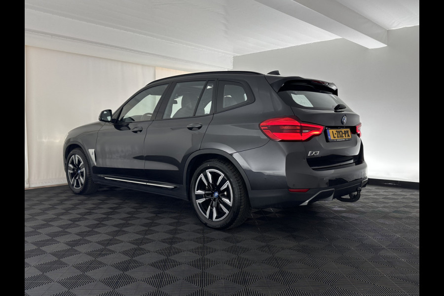 BMW iX3 High Executive 80 kWh [ 3-Fase-11kW ] {SOH-99%} (INCL-BTW) Aut. *HEATPUMP | PANO | LEATHER | HARMAN/KARDON | FULL-LED | BLINDSPOT | MEMORY-PACK | DIGI-COCKPIT | HEATED-SPORTSEATS | KEYLESS | TOPVIEW | DAB+ | NAVI-FULLMAP | HEAD-UP | ...
