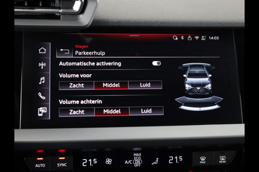 Audi A3 Sportback 40 TFSI e Pro Line 204pk | 18 inch Lichtmetalen velgen | Led koplampen | Sportstoelen | Verlengde garantie