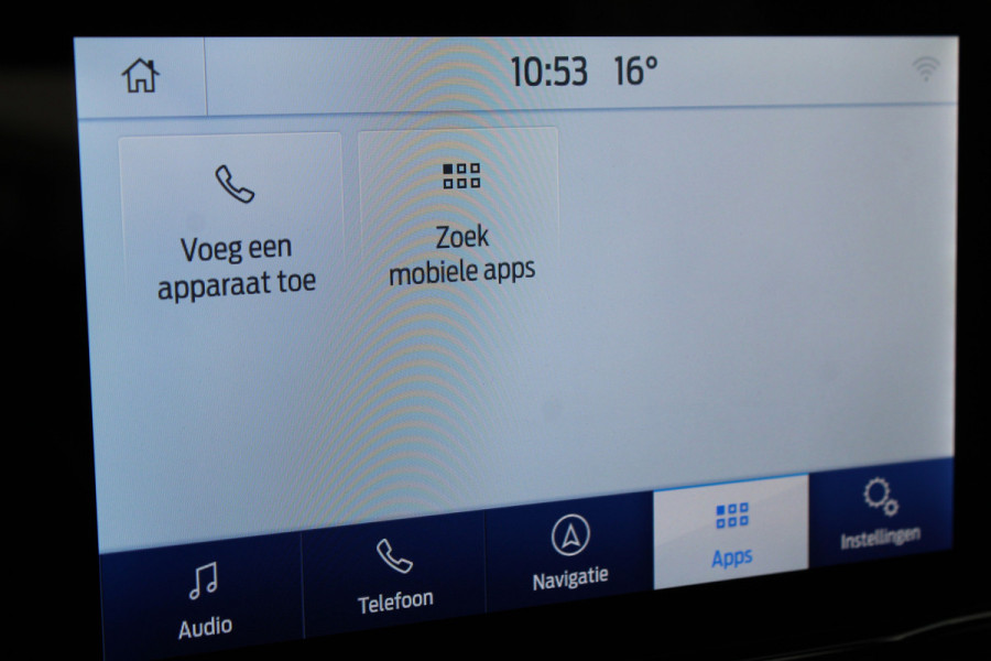 Ford Puma 1.0-125pk EcoBoost Mild-Hybrid Titanium. Fabrieksgarantie t/m 21-05-2027 ! Slechts 14.800km ! Volautm. airco, pdc achter, all season banden, stoel-, stuur- en voorraamverw., navigatie, telefoonvoorb., elektr. achterklep, cruise cntrl, keyless entry&go etc.