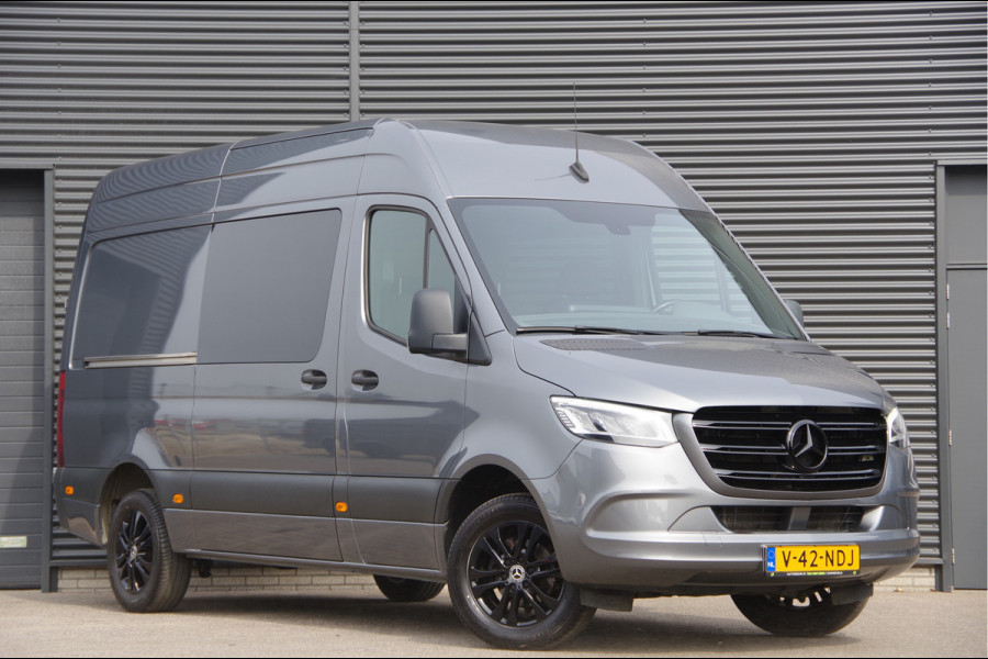 Mercedes-Benz Sprinter 315 1.9 CDI L2H2 DC-6P, AUT. LED, CAMERA, TREKHAAK, CRUISE, CARPLAY, LEDER MF STUUR, DUBBELE CABINE, DUBBEL CABINE