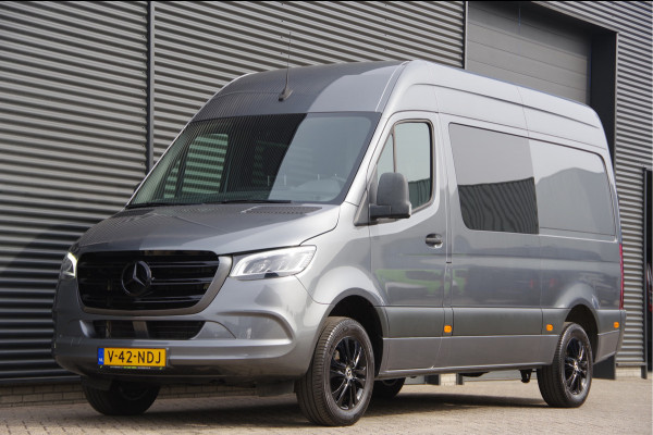 Mercedes-Benz Sprinter 315 1.9 CDI L2H2 DC-6P, AUT. LED, CAMERA, TREKHAAK, CRUISE, CARPLAY, LEDER MF STUUR, DUBBELE CABINE, DUBBEL CABINE
