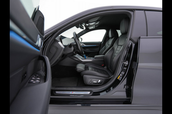 BMW i4 eDrive40 High Executive 84 kWh M-Sportpack [ 3-Fase-11kW ] {SOH-93%} (INCL.BTW)  Aut *LEATHER | HEAD UP | FULL-LED | HIFI-SOUND | CRUISE | WIDESCREEN-COCKPIT | DAB+ | CAMERA | AMBIENTLIGHT | CARPLAY | HEATED-SPORTSEATS | PRIVACY-GLASS | 19''ALU*