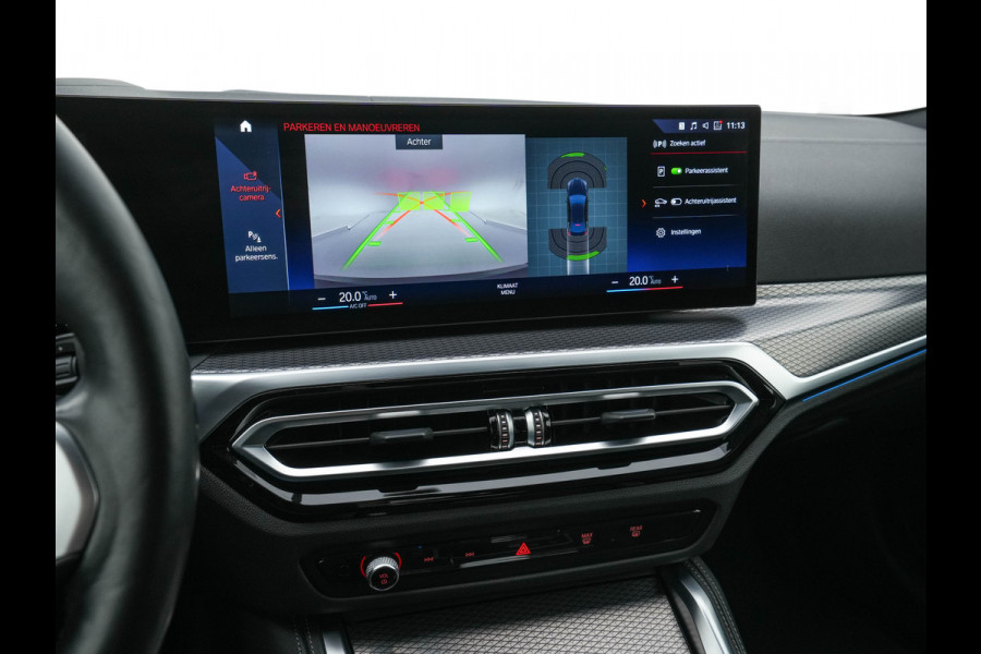 BMW i4 eDrive40 High Executive 84 kWh M-Sportpack [ 3-Fase-11kW ] {SOH-93%} (INCL.BTW)  Aut *LEATHER | HEAD UP | FULL-LED | HIFI-SOUND | CRUISE | WIDESCREEN-COCKPIT | DAB+ | CAMERA | AMBIENTLIGHT | CARPLAY | HEATED-SPORTSEATS | PRIVACY-GLASS | 19''ALU*