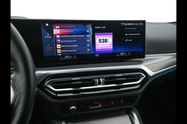 BMW i4 eDrive40 High Executive 84 kWh M-Sportpack [ 3-Fase-11kW ] {SOH-93%} (INCL.BTW)  Aut *LEATHER | HEAD UP | FULL-LED | HIFI-SOUND | CRUISE | WIDESCREEN-COCKPIT | DAB+ | CAMERA | AMBIENTLIGHT | CARPLAY | HEATED-SPORTSEATS | PRIVACY-GLASS | 19''ALU*