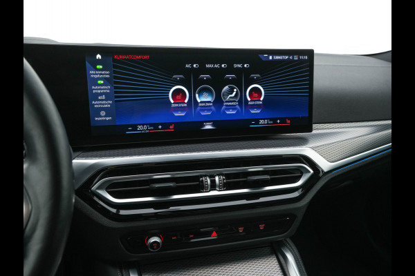 BMW i4 eDrive40 High Executive 84 kWh M-Sportpack [ 3-Fase-11kW ] {SOH-93%} (INCL.BTW)  Aut *LEATHER | HEAD UP | FULL-LED | HIFI-SOUND | CRUISE | WIDESCREEN-COCKPIT | DAB+ | CAMERA | AMBIENTLIGHT | CARPLAY | HEATED-SPORTSEATS | PRIVACY-GLASS | 19''ALU*